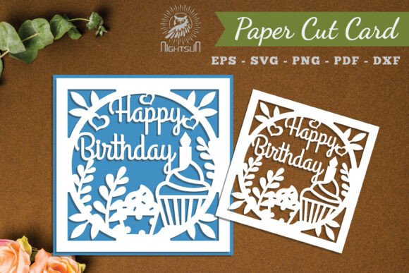 3D SVG for Birthdays: Papercut Card Review