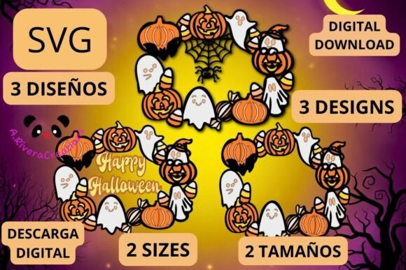 3D SVG Review: Halloween Wreath Bundle