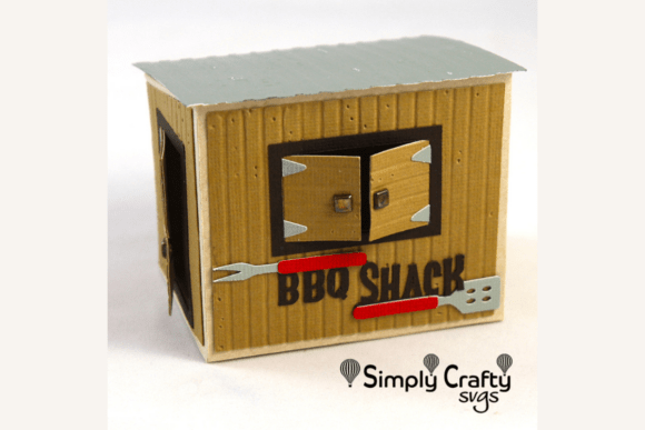 BBQ Shack SVG: 3D Summer Asset for Blogs