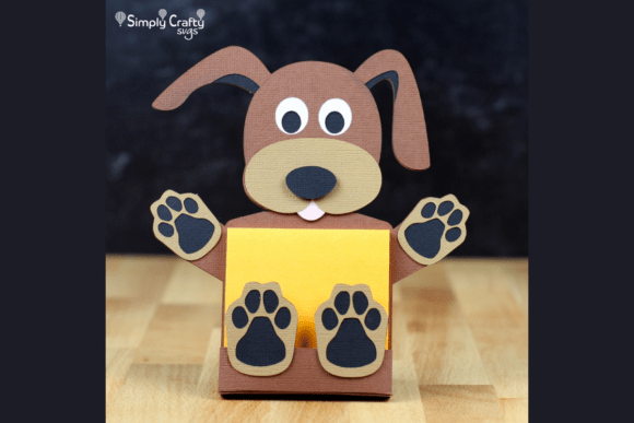 Dog Sticky Notepad Holder SVG: 3D SVG for Dogs Niche