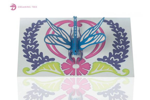Dragonfly Pop Up Card SVG: A Stitcher’s Review