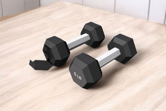 Dumbbell Favour 3D SVG: Editorial Shapes Review