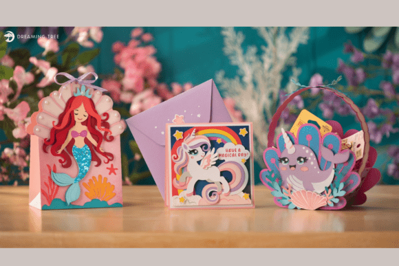 Fantasy Friends SVG Bundle: 3D SVG for Fairy Tales
