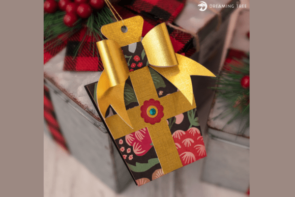 Gift Box Hang Tag: 3D SVG Freebies for Blogs