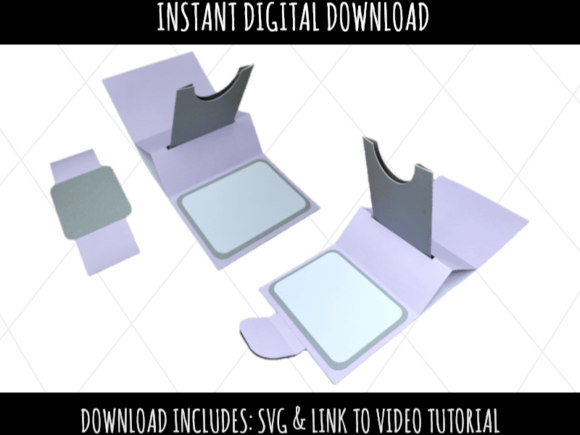 Pop Up Gift Card Holder: 3D SVG for Pop-Up Cards