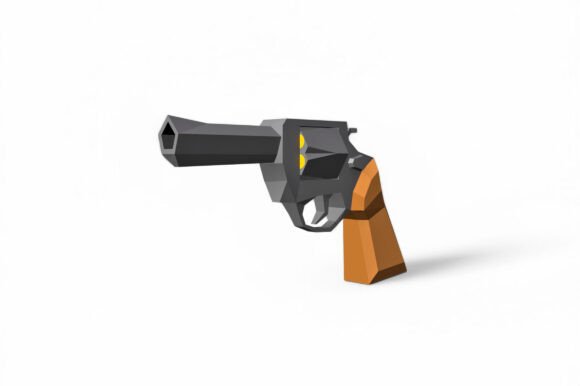 Revolver Toy 3D Papercraft: An Embroidery Designer’s Review