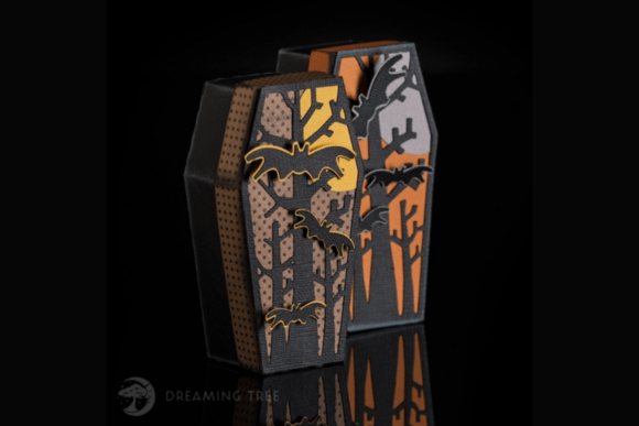 Spooky Coffin SVG: 3D Halloween Asset Review